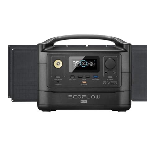 Ecoflow River Max X W Solar Panel Portable Power Stations