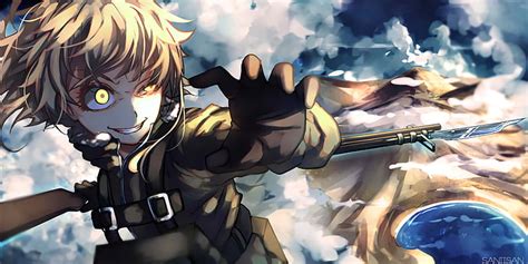 Hd Wallpaper Anime Youjo Senki Tanya Degurechaff Wallpaper Flare