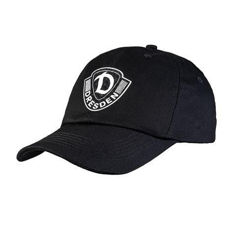 Basecap Wappen STRUKTUR Snapback Schwarz SG Dynamo Dresden Fanshop