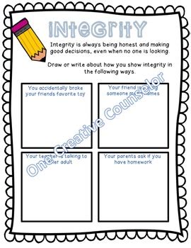 Integrity Scenarios Teaching Resources | TPT