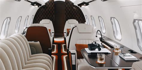 Bombardier Challenger 350 LH Interior Design — Aurora Aero Design