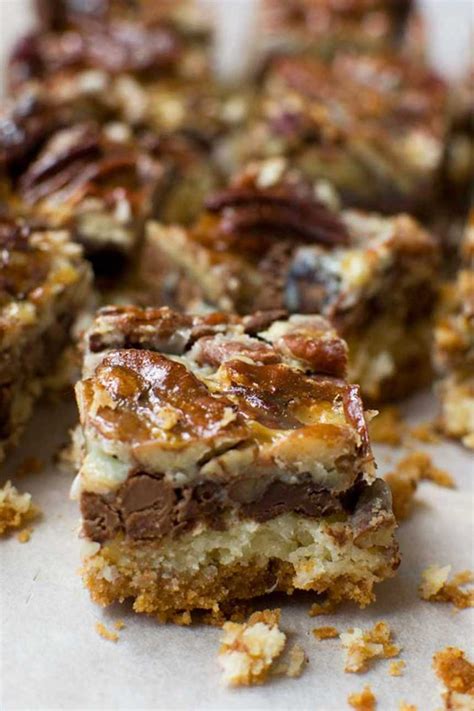 7 Layer Bars With Pecans Magic Bars Scrummy Lane