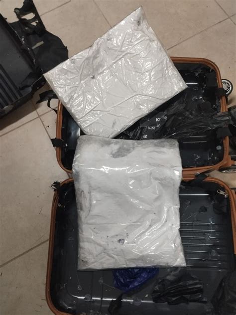 PF prende em flagrante espanhola 4 kg de cocaína no Aeroporto do Recife