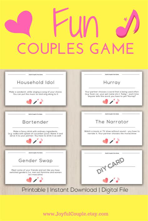 Printable Games For Couples - NewFreePrintable.net