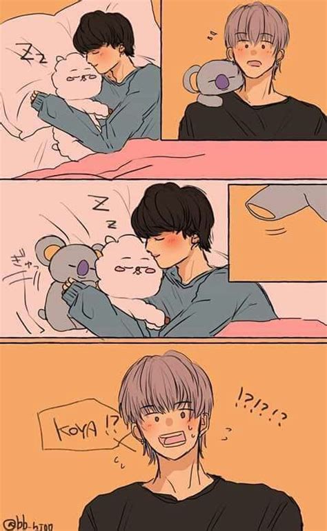 BTS Fanart Namjin Yoonmin Vmin Vkook