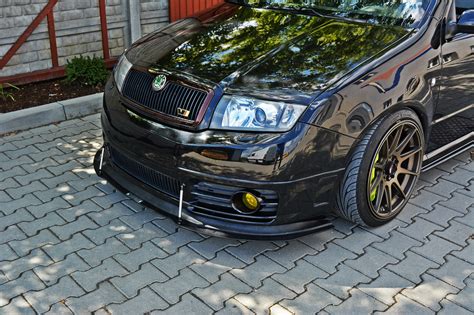 Front Racing Splitter Skoda Fabia I Rs Ez Lip Pro Maxton Design Ireland