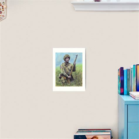 Us Paratrooper 82nd Airborne Art Print By Phils Art Redbubble