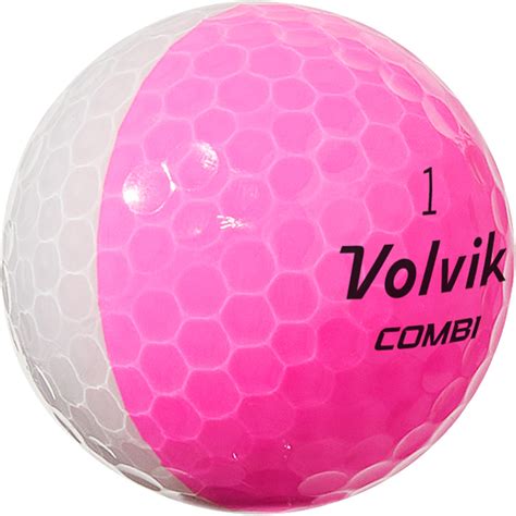 Volvik Crystal Combi High Performance Dual Color Golf Balls