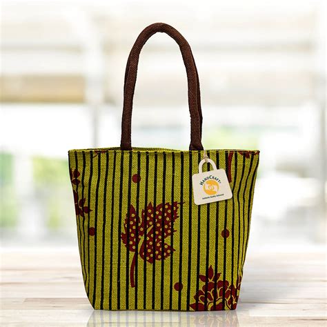 Jute Bag For Ladies Manufacturer Fl 006