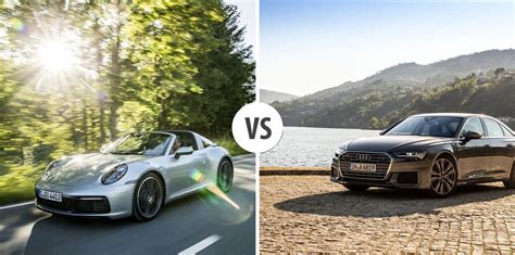 Porsche 911 Targa VS Audi A6 Limousine Autovergleich AUTOGOTT DE