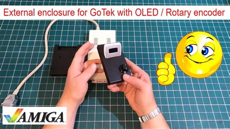 External Enclosure For Gotek Floppy Drive Emulator With Oled Rotary