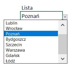 Lista Rozwijana W Ms Excel Jak Zrobi Kursy I Szkolenia Expose Pl