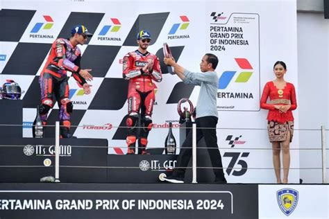 Foto Kemenangan Manis Jorge Martin Balas Dendam Di Motogp Indonesia