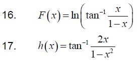 Solved TRIGONOMETRIC FUNCTIONS Differentiate The Following And