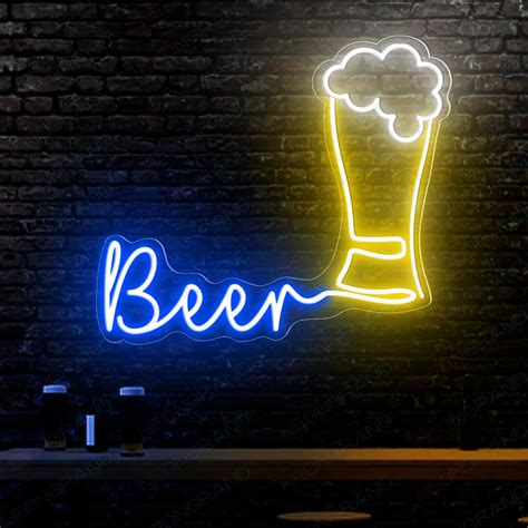 Neon Sign Beer Alcohol Drinking Led Light - NeonGrand