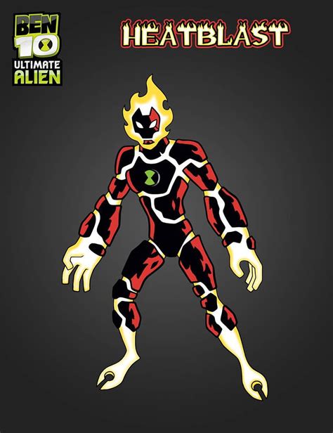 Ben 10 Ultimate Alien Heatblast