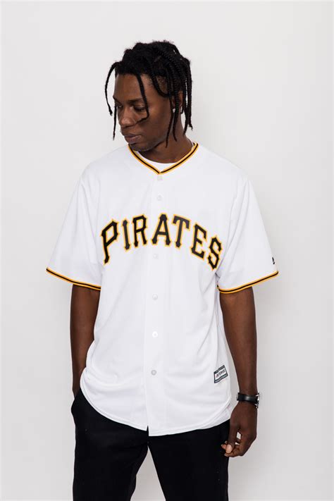 PITTSBURGH PIRATES MLB COOLBASE REPLICA JERSEY- MENS WHITE | Stateside Sports