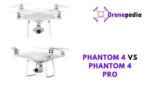 DJI Phantom 4 vs. DJI Phantom 4 PRO - The comparison - Dronepedia