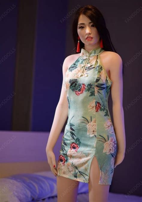 Super Realistic Chinese Sex Doll With Silicone Head 165CM Butterfly