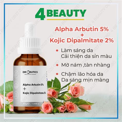 Serum DrCeutics Làm Sáng Da Mờ Nám Alpha Arbutin 5% Và Kojic ...