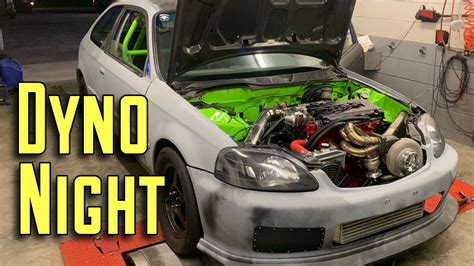 Css Lsvtec 686hp Civic Dyno Night Youtube