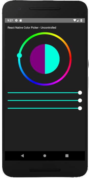 Nativepaint React Native Color Picker Yarn