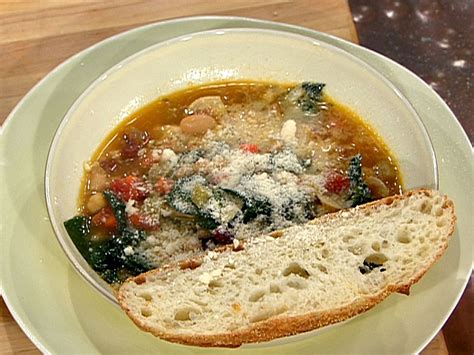 Tuscan Bean Soup Recipe Emeril Lagasse Food Network Tuscan Bean Soup Bean Soup Recipes