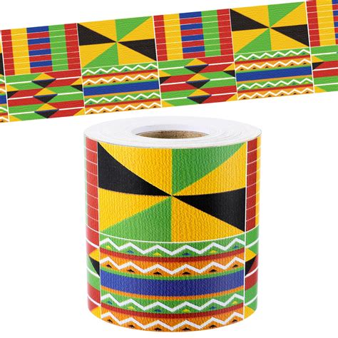 Buy Vitalcozy Roll Feet Kente Cloth Bolder Borders African