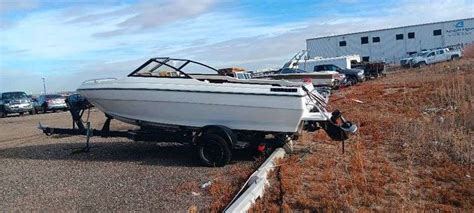 - HOMEMADE BOAT TRAILER W/ BEACHCRAFT BOAT - Peak Auto Auctions