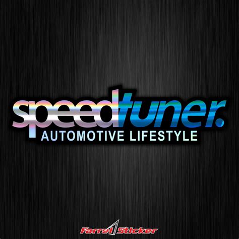 Jual Stiker Speed Tuner Sticker Speedtuner Cm Printcut Shopee