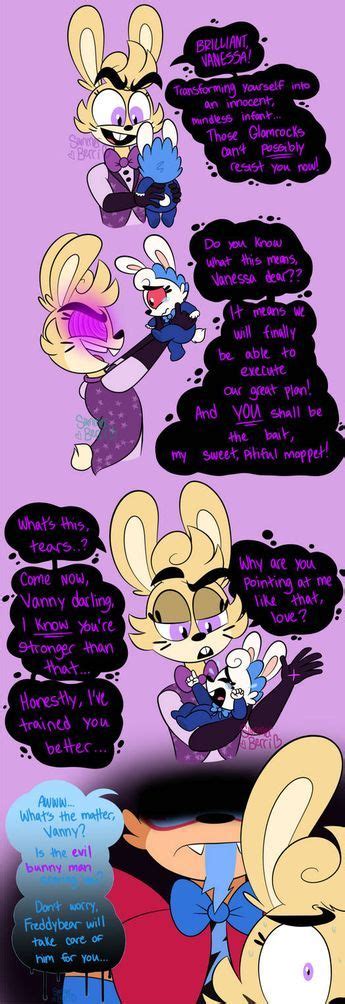 Vanny Nanny Reverse AU - Glitchtrap and Lil Vanny by SummerBerriBear on DeviantArt | Fnaf freddy ...