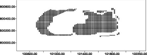 Sample Plan Of Nested Pits And The Initial Pit Download Scientific