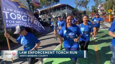 Local Law Enforcement Participates In Special Olympics Torch Run YouTube