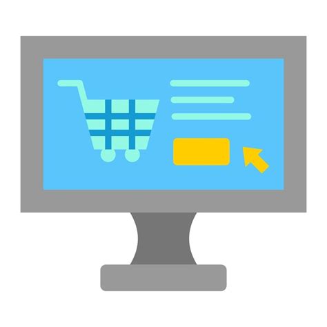 Iconos De Compras En L Nea Vector Premium