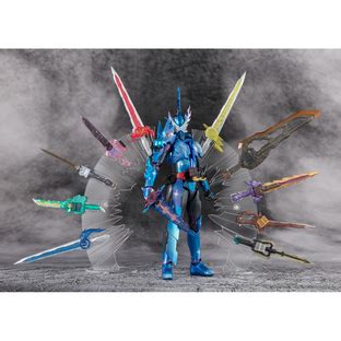 S H Figuarts KAMEN RIDER XROSS SABER 10 SEIKEN SET 假面騎士 KAMEN RIDER