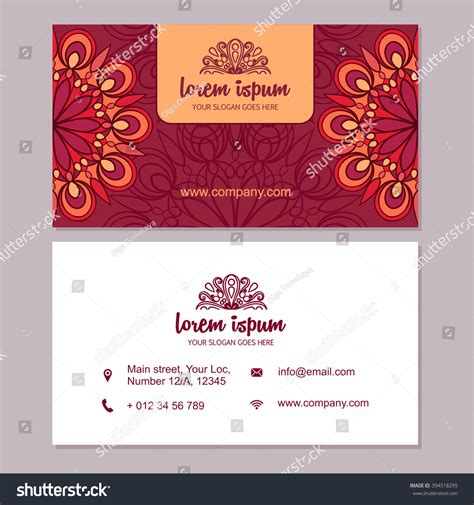 1,251 Visiting Card Design India Images, Stock Photos, 3D objects ...