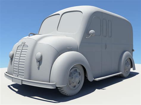 Divco Truck Model WIP by Cymae on DeviantArt