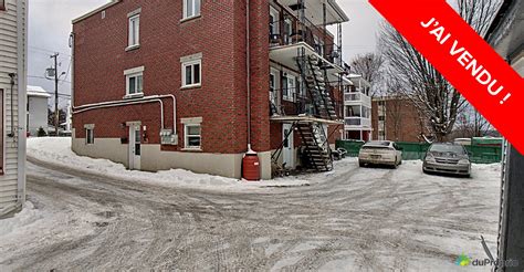 Quadruplex Sherbrooke Mont Bellevue 1600 11895915 Vendu