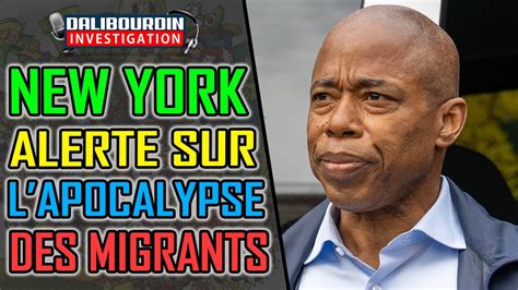 Le Maire De New York Alerte Sur L Afflux Massif De Migrant Qui Pourrait