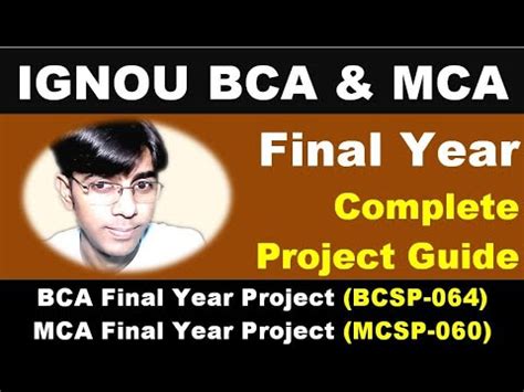 IGNOU BCA Final Year Project IGNOU BCA Project Sample BCSP 064