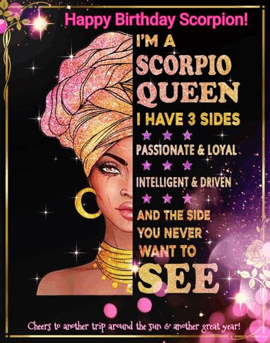 Happy Birthday Scorpio Scorpion GIF - Happy birthday scorpio Scorpion ...