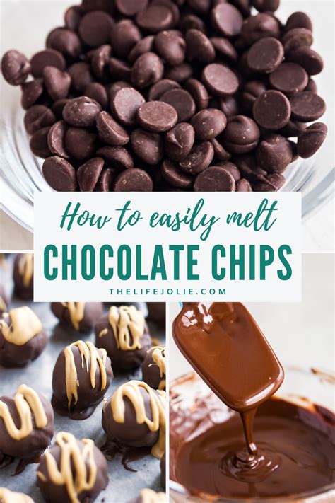 How To Melt Chocolate Chips In The Microwave Artofit