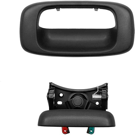 Rear Tailgate Handle Bezel Set Fit For 1999 2006 Chevy Silverado GMC