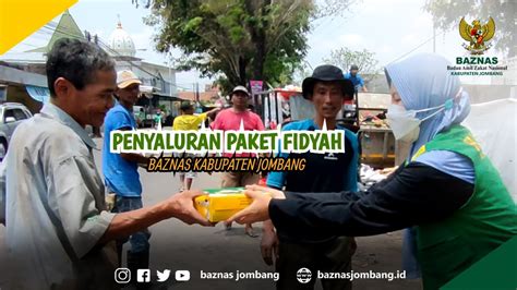 Penyaluran Paket Fidyah Baznas Kabupaten Jombang Youtube