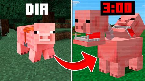 Los Mobs De Minecraft Se Vuelven Aterradores A Las 3 A M Minecraft 1