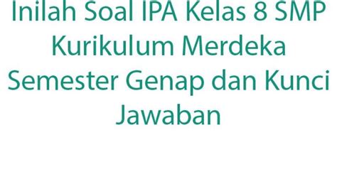 SOAL Dan Kunci Jawaban IPS Kurikulum Merdeka Kelas 8 SMP Halaman 294