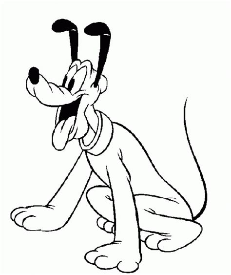 Free Printable Pluto Coloring Pages For Kids