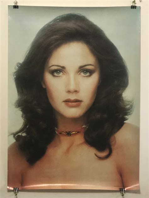 Lynda Carter Original 1977 Vintage Poster 20x 28 Wonder - Etsy