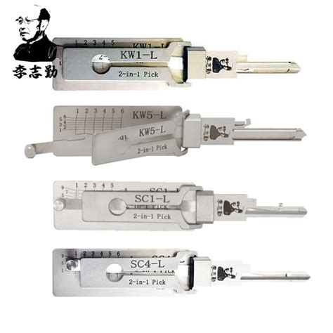 Classic Lishi Am In Pick Decoder For American Lock Padlocks