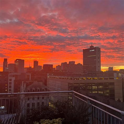 sunset photo city